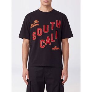 Amiri Men Amiri Contrast Logo Print Cotton Crewneck T-Shirt